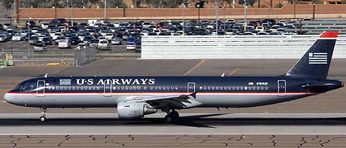 US Airways Airbus A321-211 N184US, November 10, 2010